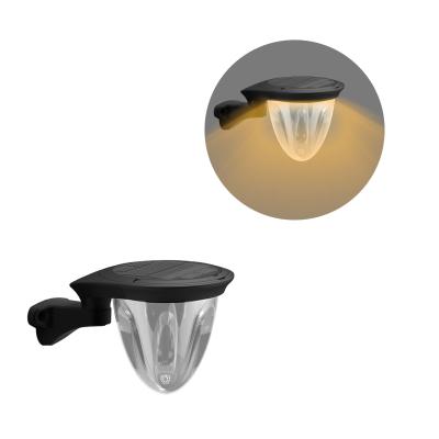 lâmpada solar do diodo emissor de luz de 6V 1.5W, luzes solares fixadas na parede do jardim de 3000K 2200mAh