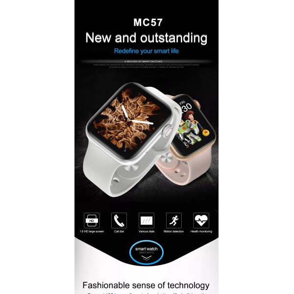 IWO MC57 180MAH 1,57 поручать монитора 2hours тарифа сердца шкалы дюйма