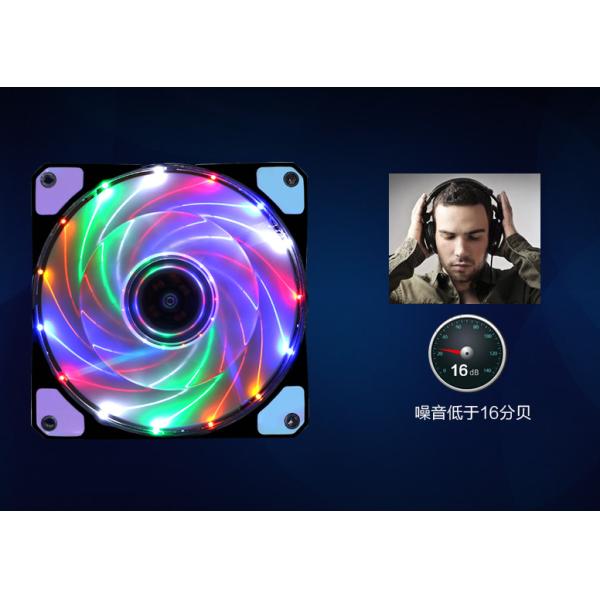 NEW case fan 12v 120*120*25mm with 15 LED