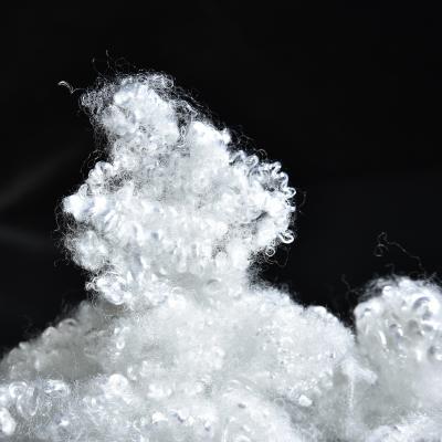 Fibra de grampo de poliéster conjugada da tenacidade cavidade alta, poliéster Hollowfibre de Siliconized