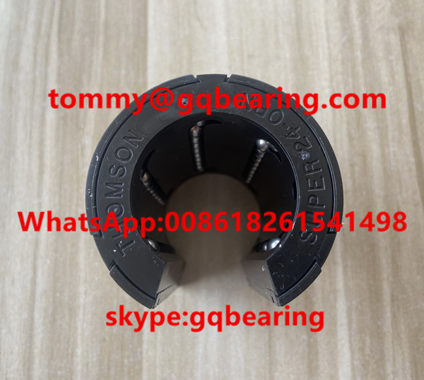 Open Type Plastic Linear Ball Bearing SUPER24OPN 38.1mm Bore linear motion ball bearing