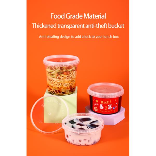 Пищевой класс круглый уплотненный контейнер для упаковки продуктов питания банка с противоугонной крышкой кухня классический дизайн стиль CLASSIC