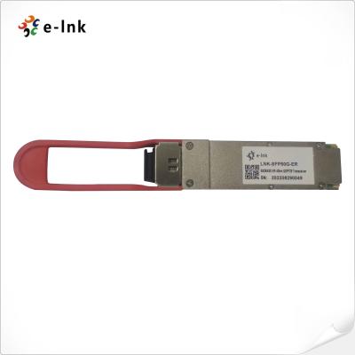 Transceptor frente e verso compatível genérico de 50GBASE-ER QSFP28 40km LC SMF