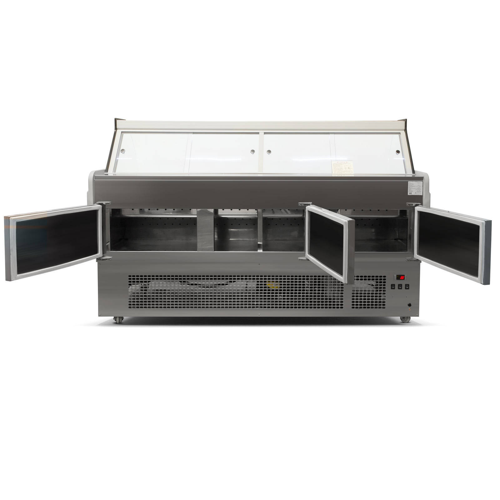 Refrigerated подача над счетчиком дисплея для еды гастронома