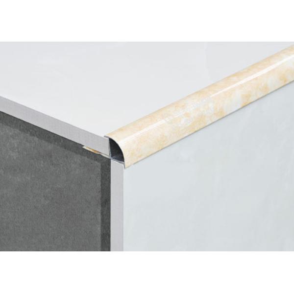 Durable Aluminum Pvc Bath Trim Over Tile Ceramic Corner Protector Anti - Collision