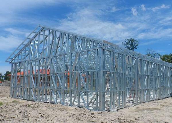Casas modulares prefabricadas/equipos prefabricados ligeros de la casa del marco de acero para la vida