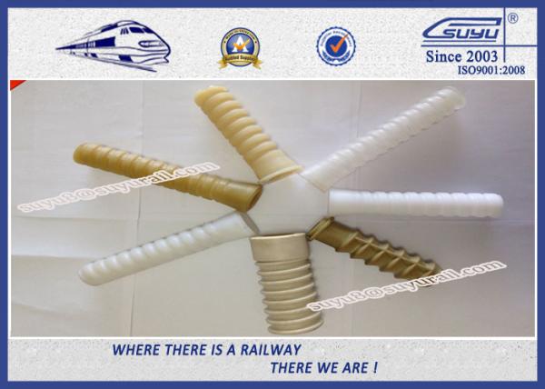 Passador material da luva plástica do HDPE Railway do isolador do trilho do prendedor