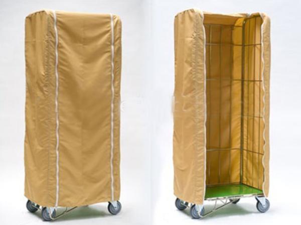 Light Duty Roll Container Cover Weather Proof Customized Size PE Material