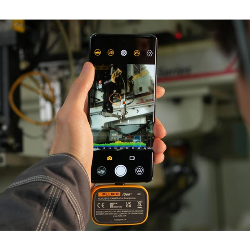 Fluke iSee ™ Mobile imaging series product ii01 Mobile acoustic imaging device