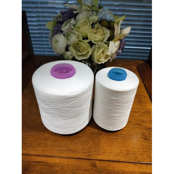 Compact Poly Sewing Thread 29S/2 Raw White Abrasion Resistance