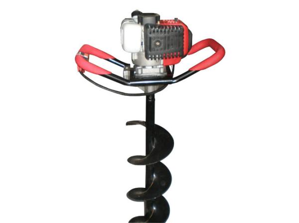 2 Stroke Gasoline Powered Earth ground hog post hole digger with Metal Material