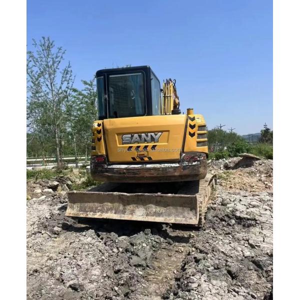 Sany SY80 excavateur 0-2000 heures de travail et une capacité de seau de 0,28m3 pour la performance