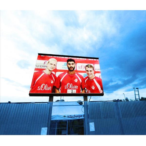 800W 1R1G1B 6000cd/m2 5mm Pixel Led Advertising Billboard