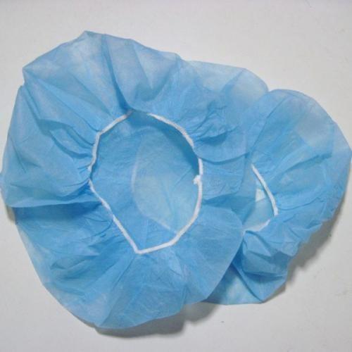 Antiviral CE / FDA Nonwoven Medical Disposable Cap Bouffant Nurse Head Caps