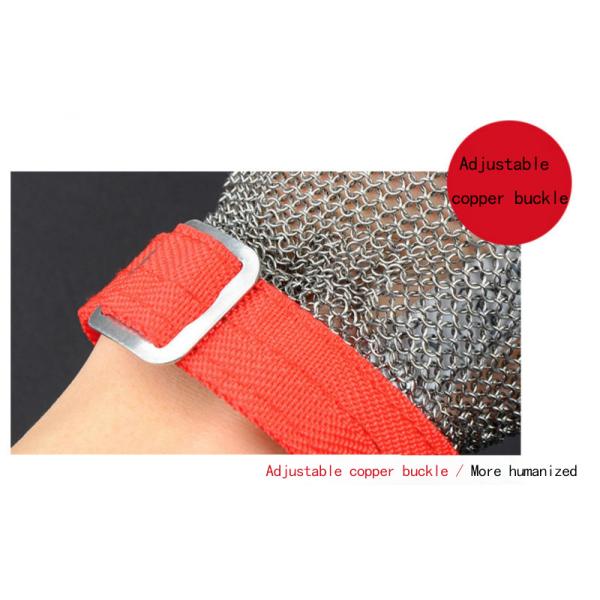 Cut Resistant Stainless Steel Safety Glove For Meat Food Processing