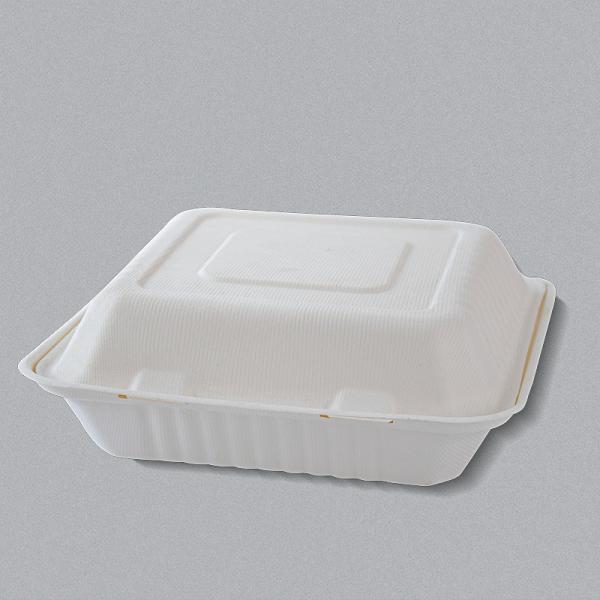 Sugarcane Lunch Box Biodegradable Compostable Food Container for Estimated Delivery Time