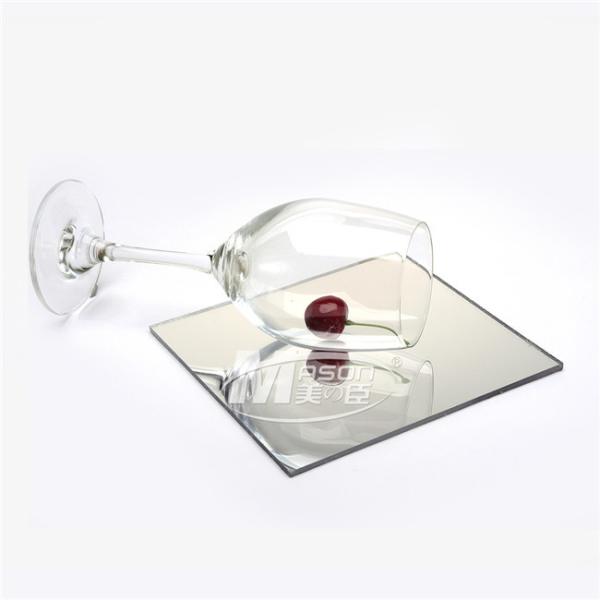 Single Sided Gold Silver Mirror Acrylic Sheet PMMA Sheet Plexiglass Sheet