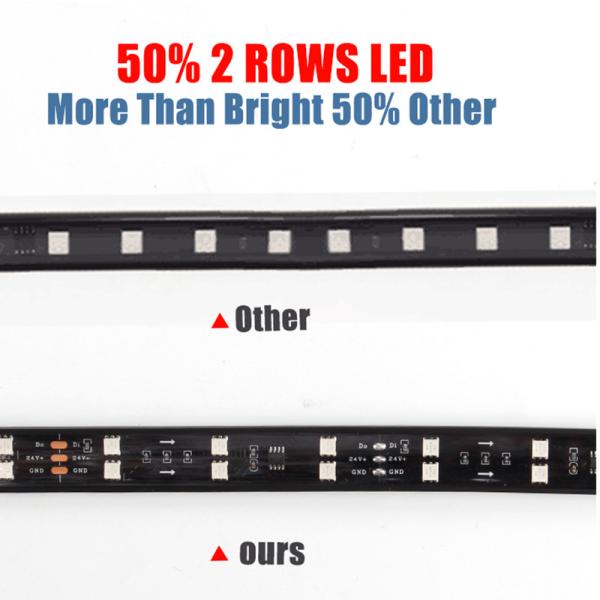 12V 2W Automotive LED Light Bulbs Aluminum Car Headlight LED Tube Strip