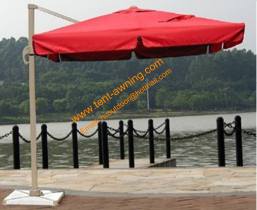 Aluminum Waterproof Garden Cantilever Umbrella Outdoor Patio Umbrella