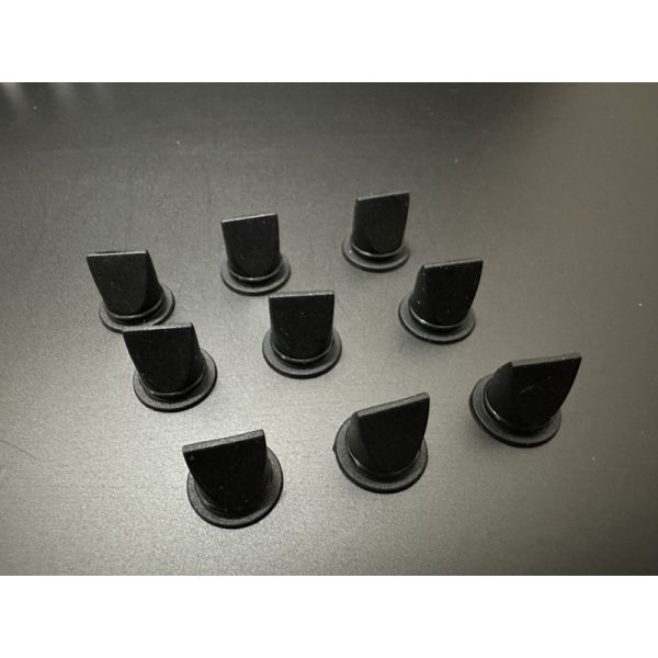 13×7.3×12mm Silicone / Fluoroelastomer Duckbill Valve Supplier for Medical, Consumer & Home Appliances