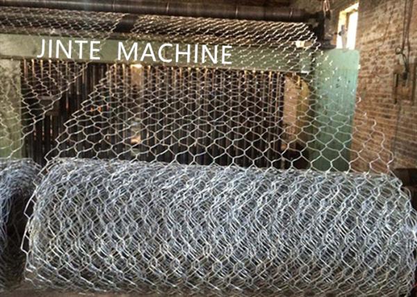 7.5kw 6800kg Gabion Basket Wire Mesh Netting Machine