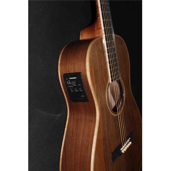 AAAAA fully Solid walnut wood handmade OOO28K body style 12 frets guitar acoustic electric guitar