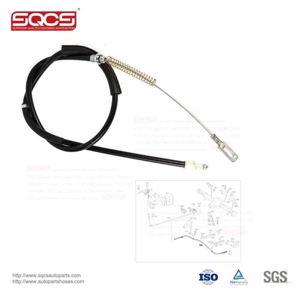 El cable del freno de estacionamiento de posición delantera/trasera A9064207085 para Mercedes Sprinter W906 2006