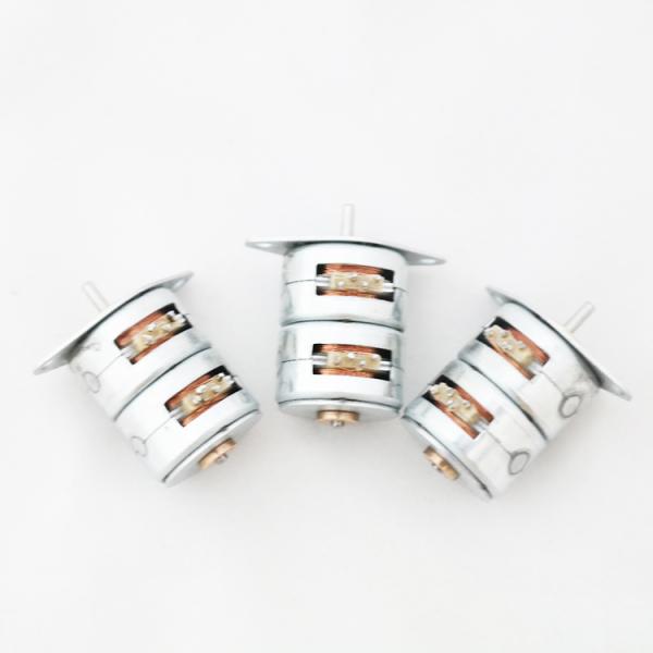 Medical Equipment Electric Stepper Motors , 15mm micro Double Stepper Motor dc motor permanent magnet VSM15P-231