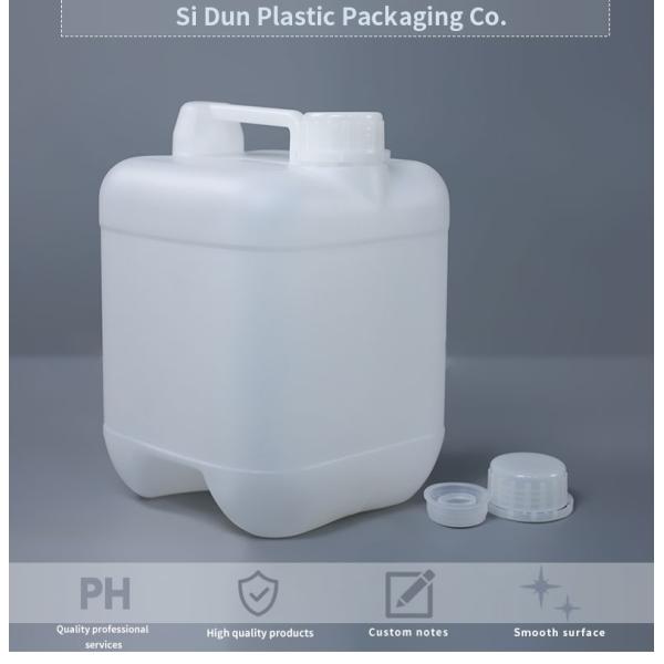 Height 265mm 5 Litre Plastic Hdpe Jerry Can Caliber 40mm