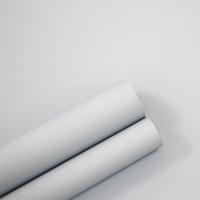 Filme decorativo de PVC branco de cetim super mate para portas de armários de cozinha