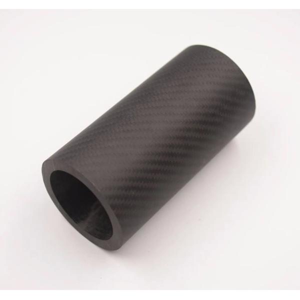 Industry Partscarbon Fiber Tube Single Wall 3K Twill 8mm Fatigue Resistance