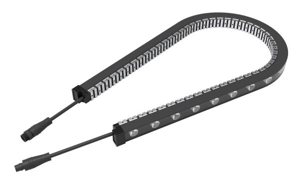 5000mm Flexible Wall Washer RGBW Flexible Silicone Led Strip For KTV Or Landscape
