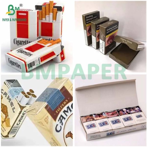 90gsm 100gsm Bright White C1S Art Paper for Tobacco Soft Packaging