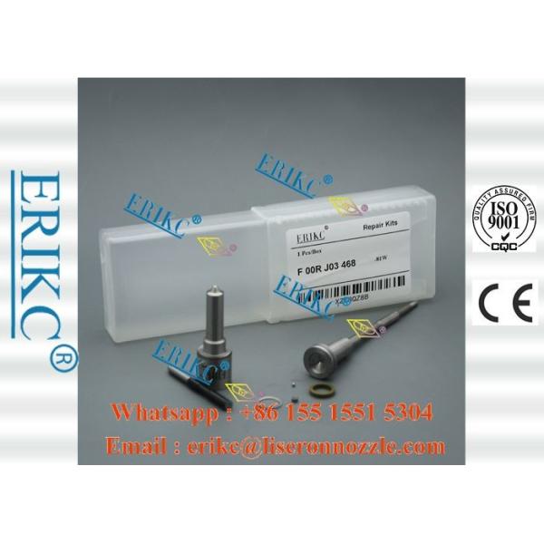 ERIKC Diesel injetor 0445120059 repair kits F 00R J03 468 bosh F00RJ03468 injector nozzle DSLA128P1510 kit F00R J03 468