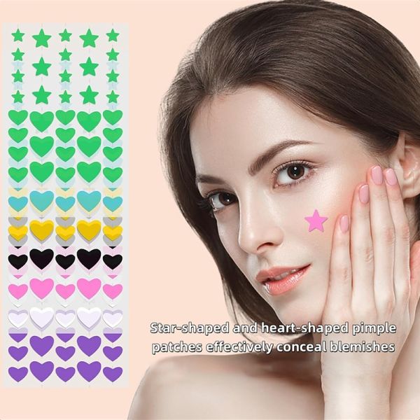 OEM Colorful Portable On The Go Acne Patches Built In Mirror Blemish Treatment