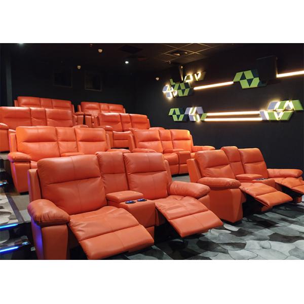 BS5852 Public Theater Seating Premium PP Cover With Cusion