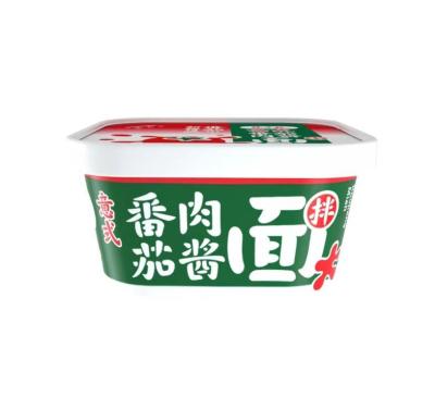 Molho de Tomate Italiano Noodles Instantâneos OEM Aceitável 146g*12