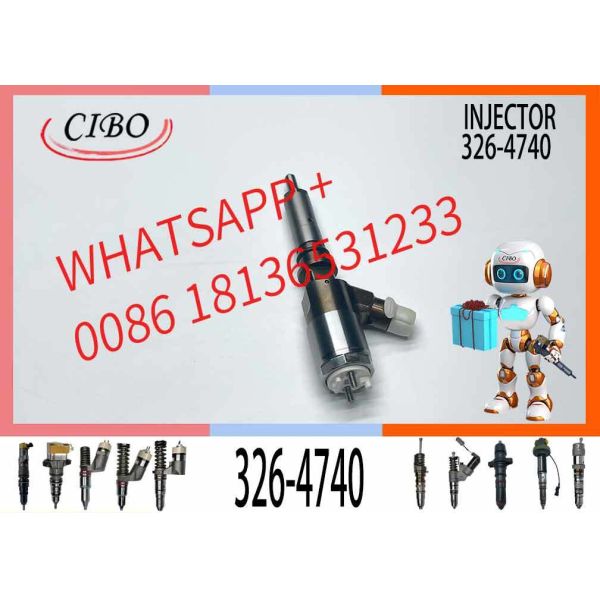 New 326-4700 Diesel Fuel Injector Carter C6.4/4.2/6.6 Excavator Engine (Models 326-4700/320-0677/326-4740) OE 16010-5R1-315 CN
