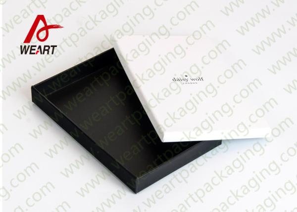 LOGO Printed White Cardboard Gift Boxes With Lids Chocolate Packaging Use