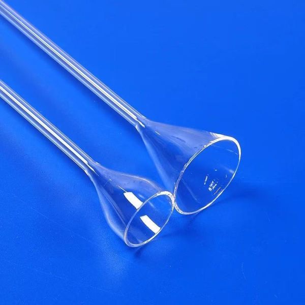 Custom High Temperature and Corrosion Resistant BET Quartz Sample Tubes for Laboratory Use