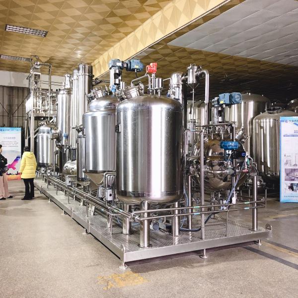 High Efficiency Herb Extraction Equipment Concentration Machine For Chemical Use