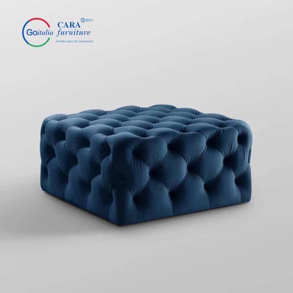BB2008 New Foot Rest Stool Bed End Furniture Velvet Nordic Velvet Bedroom Ottoman Bench Modern Luxury