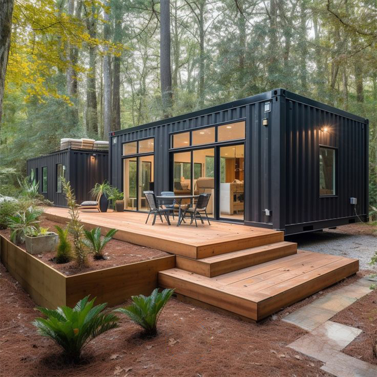 Q235B Q355B Steel Expandable Container House Flat Pack Container Homes 20ft 40FT