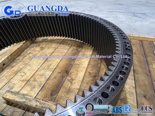 Bevel Internal Spur Gear Internal Ring Gear Manufacturing For Wind Turbine