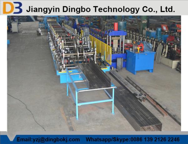 Galvanized Outdoor Flexible Perforated Cable Tray Machine With Decoiling / Feeding / Guiding