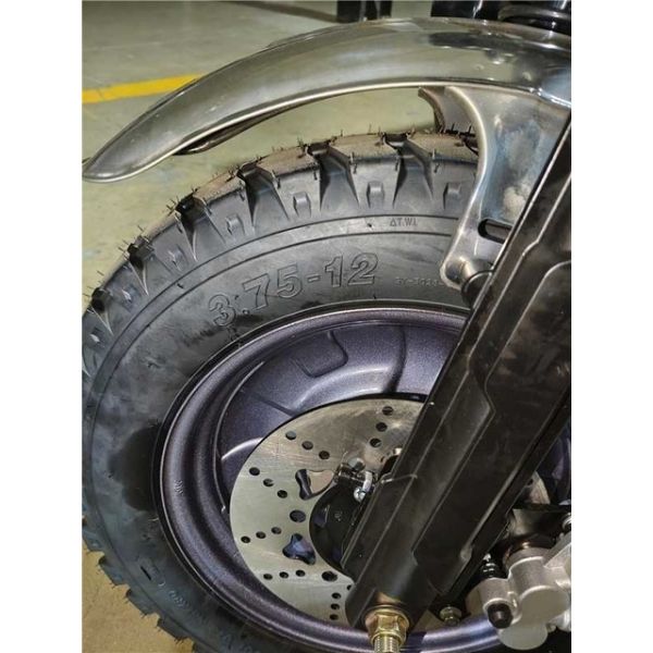 Electric tricycle motor1500W battery 60V58AH with range extender Front/Rear brake type： front disc/rear: drum