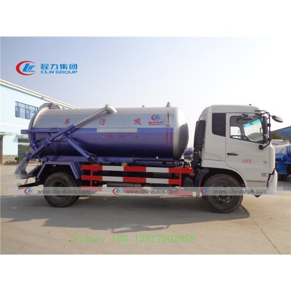Автоцистерна всасывания нечистот вакуума Dongfeng Тяньцзиня 4x2 4x4 LHD