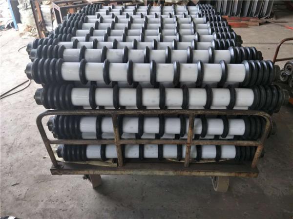 Material Handing Equipment Parts Return Idler Roller 108mm Diameter