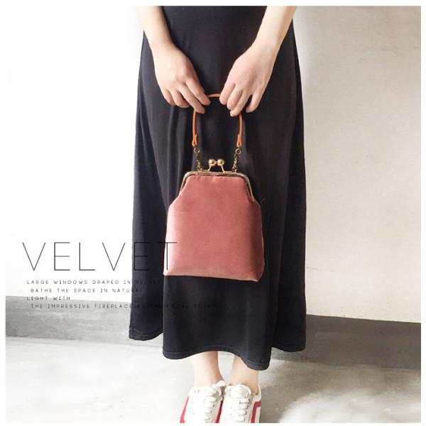 Coin Purse Kiss-lock Buckle Vintage Clutch Cosmetic Bags for Women and Girl