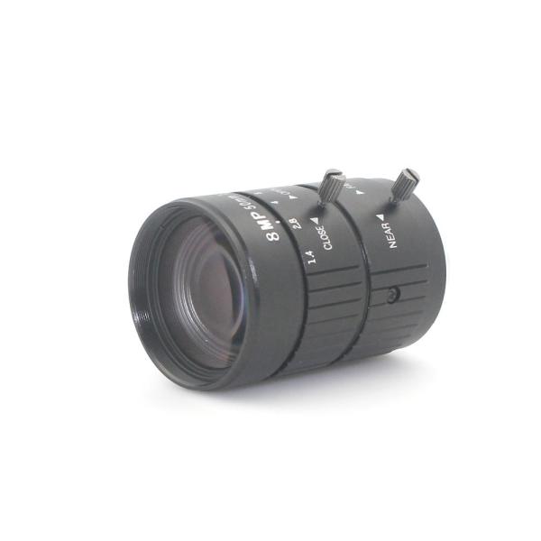 8MP 4K 50mm F1.4 Manual ITS Road Traffic Surveillance CCTV Lens C Mount for 5MP 6MP 8 Megapixel HD Box Body Camera